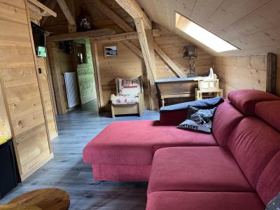 Vakantie in de bergen Appartement 3 kamers 5 personen (002) - Chalet les Pivottes - Châtel - Woonkamer