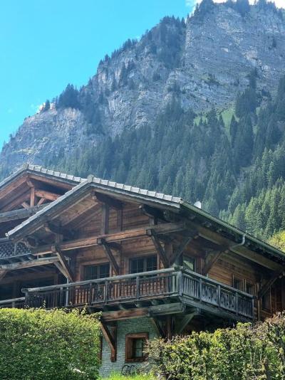 Каникулы в горах Chalet Les Romains - Châtel - летом под открытым небом