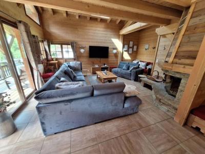 Каникулы в горах Шале триплекс 8 комнат 14 чел. - Chalet Les Romains - Châtel - Салон