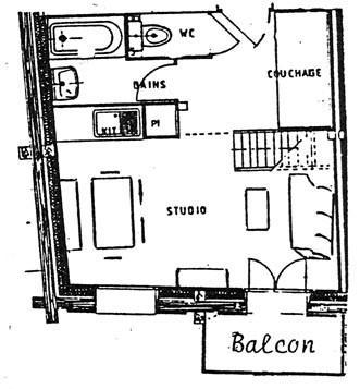 Vacanze in montagna Studio con alcova per 5 persone (36) - Chalet les Solaret - Arêches-Beaufort - Mappa