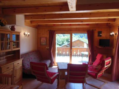 Holiday in mountain resort 6 room apartment 10 people (CH) - Chalet les Soldanelles - Champagny-en-Vanoise - Living room