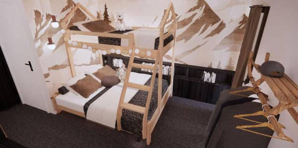 Holiday in mountain resort 10 room chalet 13 people - Chalet Les Sources De La Davie - Tignes - Bedroom