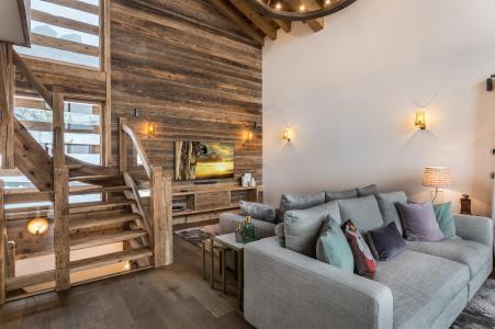 Vacances en montagne Chalet quadriplex 6 pièces 10 personnes - Chalet Libellule - Courchevel - Séjour