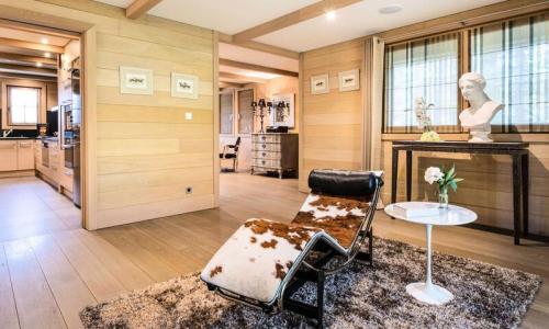 Urlaub in den Bergen 7 Zimmer Chalet für 10 Personen (575m²) - Chalet Licorne Des Neiges - MH - Courchevel - Draußen im Sommer