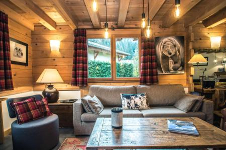 Urlaub in den Bergen 6 Zimmer Chalet für 8 Personen - Chalet Macha - Chamonix - Wohnzimmer