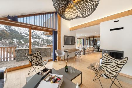 Каникулы в горах Шале 7 комнат 12 чел. - Chalet Manara - Méribel - Салон