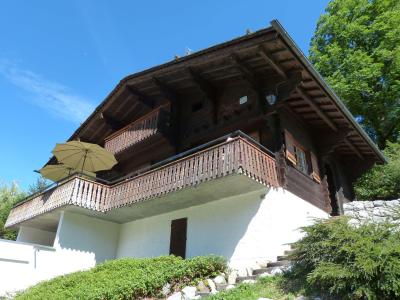 Vacances en montagne Chalet Maq Ed Pavei - La Clusaz - Extérieur été