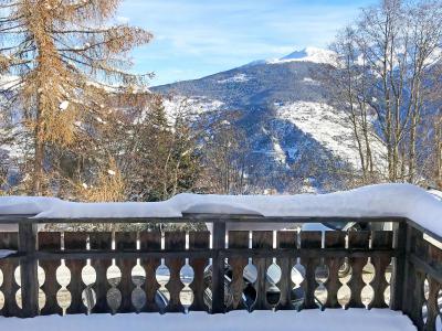 Vacanze in montagna Chalet Marguerite - Thyon - Balcone