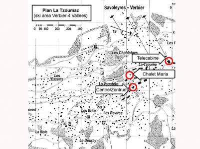 Vacances en montagne Chalet Maria - La Tzoumaz - Plan