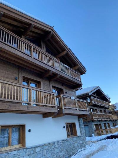 Holiday in mountain resort 6 room semi-detached chalet cabin 10 people - Chalet Marmotte - Méribel-Mottaret - 