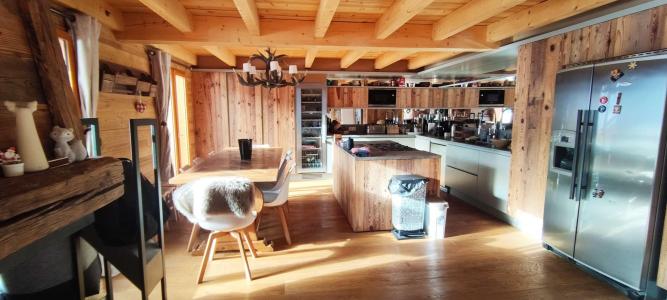 Каникулы в горах Шале 6 комнат 10 чел. (Mercantour 26) - Chalet Mercantour 26 - Isola 2000 - Салон