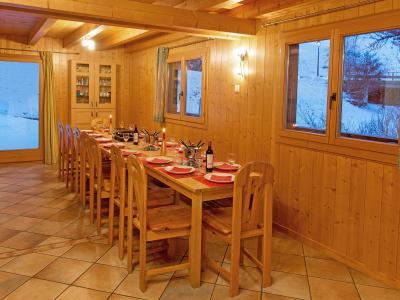 Urlaub in den Bergen Chalet Michelle - La Tzoumaz - Tisch
