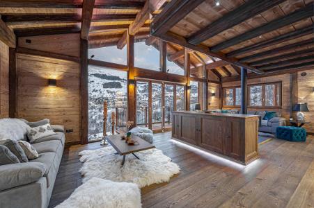 Каникулы в горах Шале 7 комнат 12 чел. - Chalet Moët - Saint Martin de Belleville - Салон