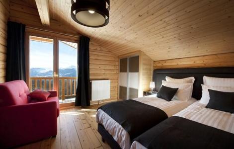 Holiday in mountain resort Chalet Mont Soleil - La Plagne - Single bed