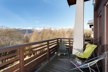 Holiday in mountain resort 7 room chalet 12 people (MTGSIN) - Chalet Montgésin - Montalbert - Balcony