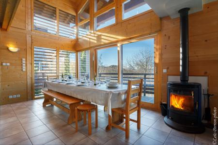 Holiday in mountain resort 7 room chalet 12 people (MTGSIN) - Chalet Montgésin - Montalbert - Living room