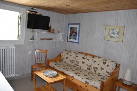 Holiday in mountain resort Studio sleeping corner 4 people - Chalet Namaste - Pralognan-la-Vanoise - Living room