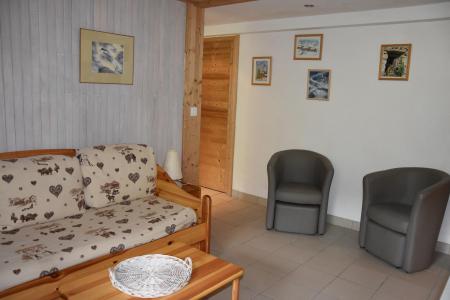 Holiday in mountain resort Studio sleeping corner 4 people - Chalet Namaste - Pralognan-la-Vanoise - Living room