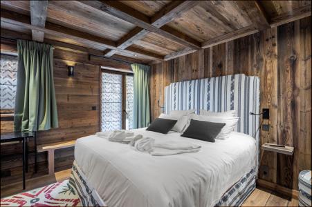 Holiday in mountain resort 8 room quadriplex chalet 15 people - Chalet Nanook - Saint Martin de Belleville - Bedroom
