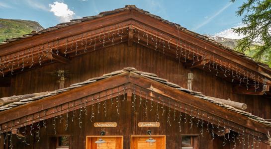 Vacances en montagne Chalet Napoléon - Tignes - Extérieur été