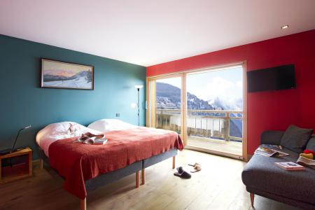 Holiday in mountain resort 6 room triplex chalet 12 people - Chalet Norma - Les 2 Alpes - Bedroom
