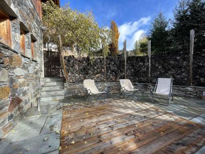 Vacances en montagne Chalet Nubuck - Saint Martin de Belleville - Terrasse
