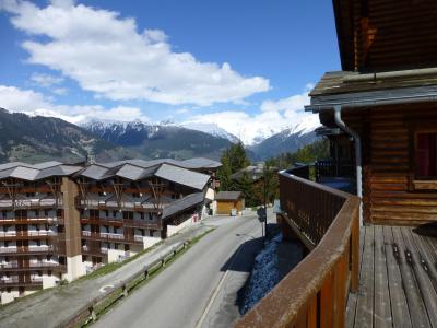 Vakantie in de bergen Chalet Orchis - La Tania - Balkon