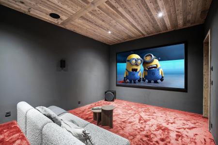 Vacanze in montagna Chalet su 3 piani 6 stanze per 12 persone - Chalet Ouréa - Saint Martin de Belleville - Sala cinematografica