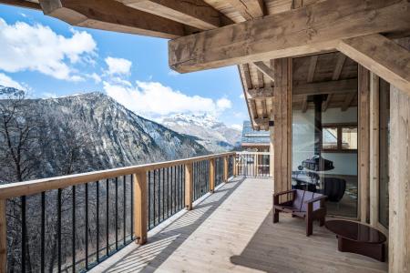 Vacanze in montagna Chalet su 3 piani 6 stanze per 12 persone - Chalet Ouréa - Saint Martin de Belleville - Terrazza