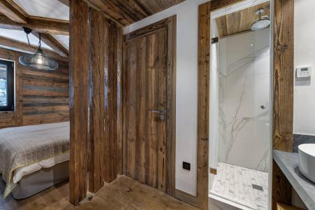 Holiday in mountain resort 5 room triplex chalet 10 people - Chalet Ours Noir - Val d'Isère - Shower