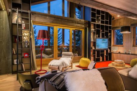Holiday in mountain resort 6 room chalet 10 people - Chalet Overview - Courchevel - Living room