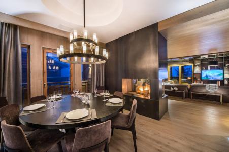 Holiday in mountain resort 6 room chalet 10 people - Chalet Overview - Courchevel - Living room