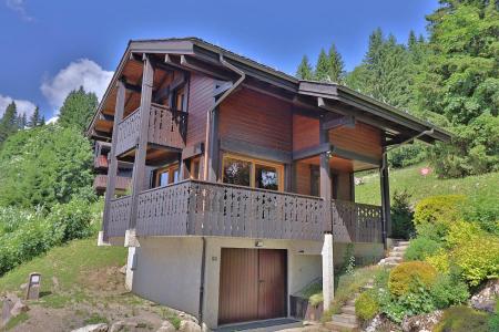 Huur Les Gets : Chalet P'tiou zomer