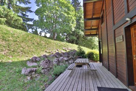 Vacanze in montagna Chalet 4 stanze per 6 persone - Chalet P'tiou - Les Gets - Terrazza