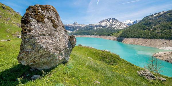 Vacances en montagne Chalet Paradis Blanc - Tignes - Extérieur été