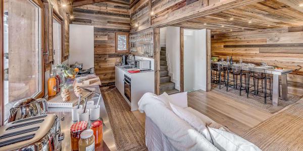Urlaub in den Bergen Doppelchalethälfte 7 Zimmer für 12 Personen (CH) - Chalet Paradis Blanc - Tignes - Küche