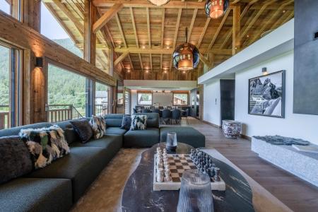 Vacanze in montagna Chalet su 3 piani 8 stanze per 12 persone - Chalet Patagonia - Chamonix - Soggiorno
