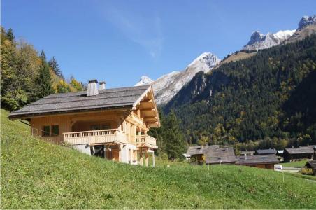 Rent in ski resort 2 room apartment sleeping corner 4 people - Chalet Perriades - Le Grand Bornand - Summer outside