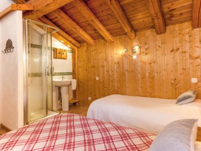 Holiday in mountain resort 5 room triplex chalet 8 people - Chalet Piccola Pietra - Peisey-Vallandry - Bedroom