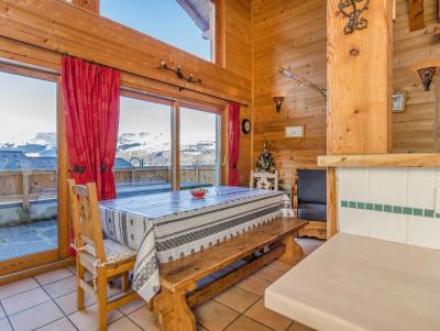 Каникулы в горах Шале триплекс 5 комнат 8 чел. - Chalet Piccola Pietra - Peisey-Vallandry - Салон