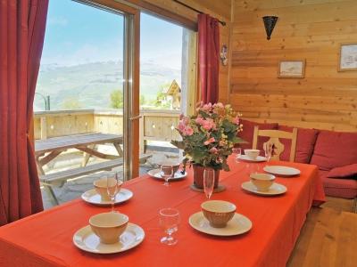 Urlaub in den Bergen Chalet Piccola Pietra - Peisey-Vallandry - Tisch