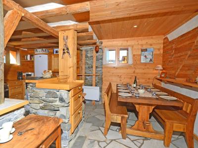 Holiday in mountain resort Chalet Pierra Menta - Peisey-Vallandry - Dining area