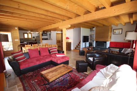 Каникулы в горах Шале триплекс 7 комнат 12 чел. (CHACHO) - Chalet Pierres du Chozal - Les Saisies - Салон