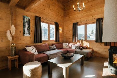 Vakantie in de bergen Chalet 5 kamers 8 personen (06) - Chalet Pistes Du Soleil 6 Bartavelles - La Clusaz - Woonkamer