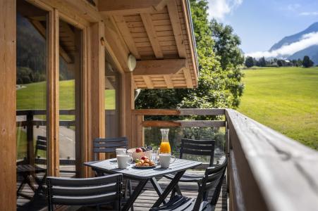 Vacances en montagne Chalet duplex 5 pièces 10 personnes - Chalet Ponturin - Peisey-Vallandry - Balcon