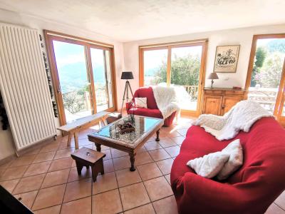 Vacances en montagne Chalet duplex 8 pièces 18 personnes - Chalet Pra Prunier - Réallon - Séjour