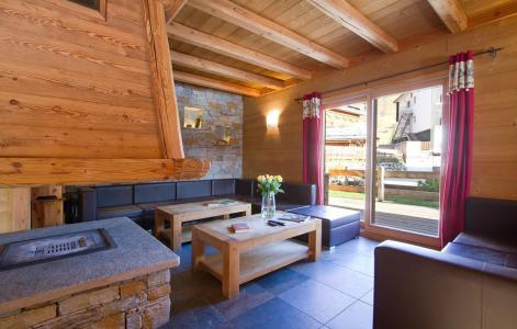 Urlaub in den Bergen Chalet Prestige Lodge - Les 2 Alpes - Kleines Wohnzimmer