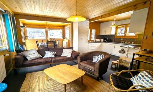 Location au ski Chalet 4 pièces 8 personnes (100m²) - Chalet Puydus - Puy-Saint-Vincent - Séjour