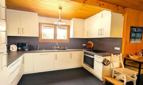 Location au ski Chalet 4 pièces 8 personnes (100m²) - Chalet Puydus - Puy-Saint-Vincent - Cuisine