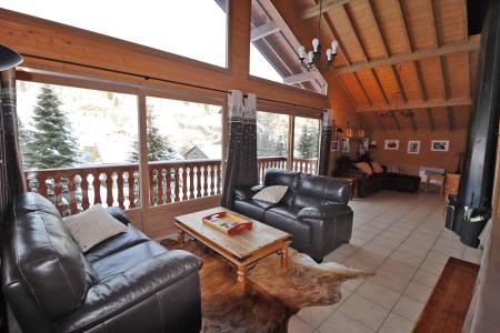 Urlaub in den Bergen 5 Zimmer Chalet für 8 Personen - Chalet Renaissance - Les Gets - Wohnzimmer